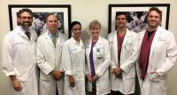Our fetal spina bifida closure team. From left: Russell Miller, MD; Neil Feldstein, MD; Rosalie Ingrassia, NP; Lynn Simpson, MD; Vincent Duron, MD; Laurence Ring, MD